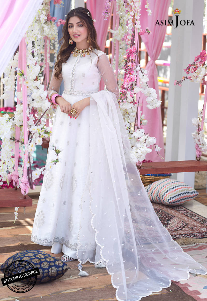 Asim Jofa Embroided Suit Stitched