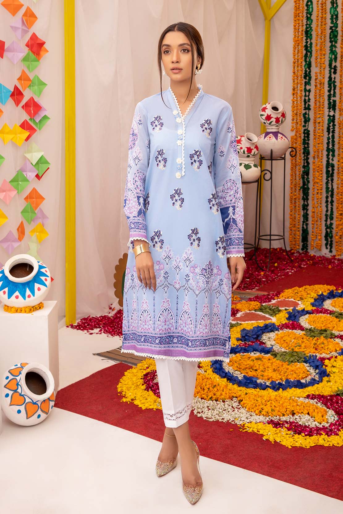 Embroidered Shirt only by So Kamal