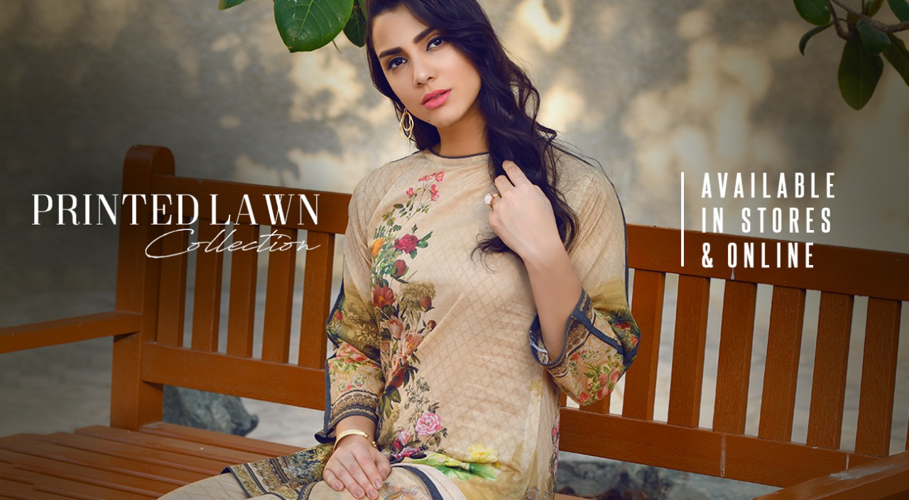 Adam Jee Lawn collection Online 2019