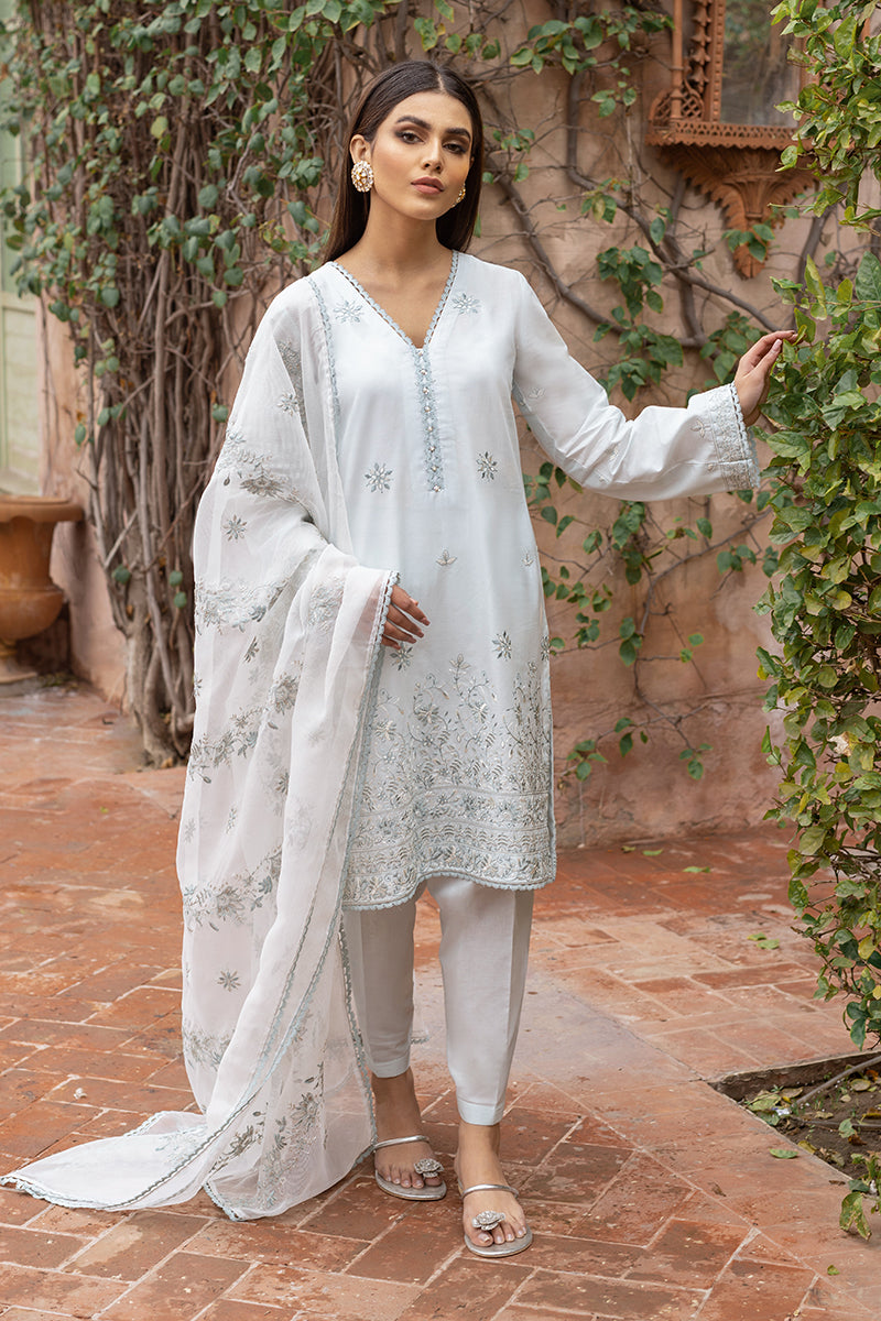 Cross Stitch embroidered lawn 3PC Suit