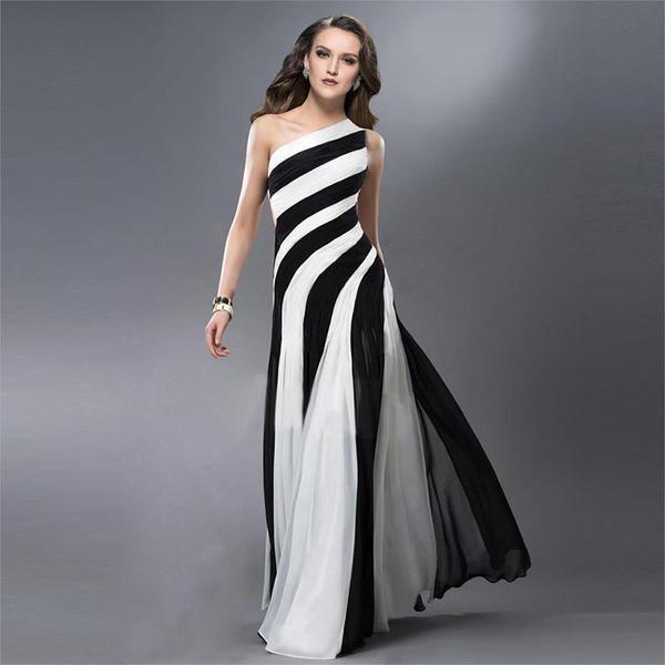 Black and White Frock For Party Girl