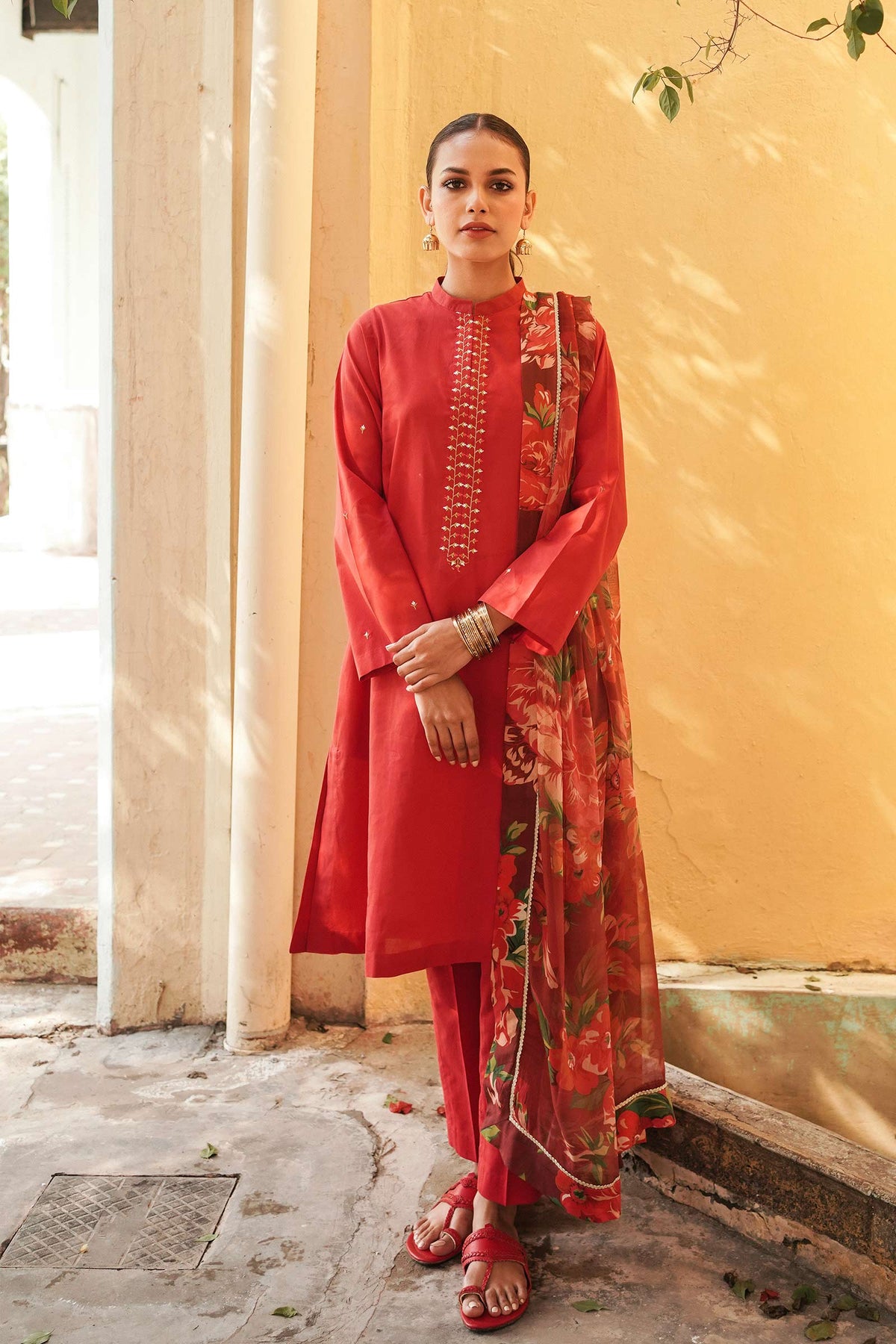 Embroidered Lawn 2Pc suit