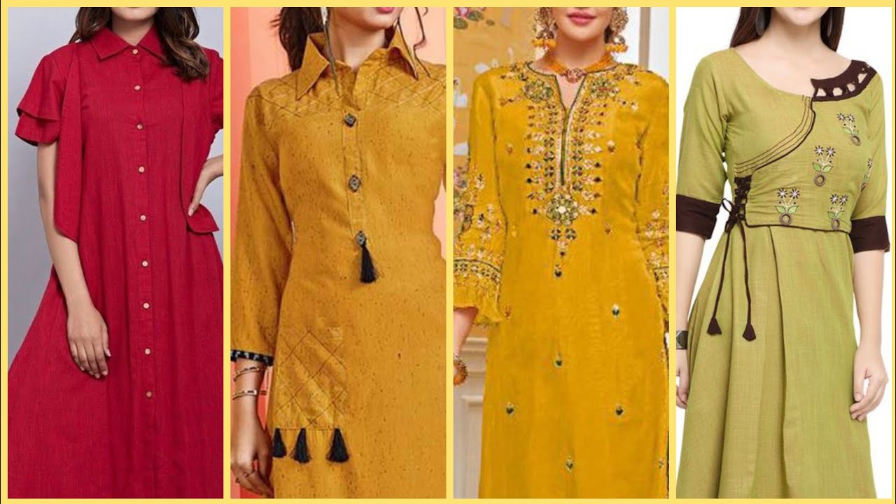 Latest neck designs of kurtis images  New Churidar Neck Designs  Gala for  Cotton Kurtis Suits Catalogue Book  Blouses Discover the Latest Best  Selling Shop womens shirts highquality blouses