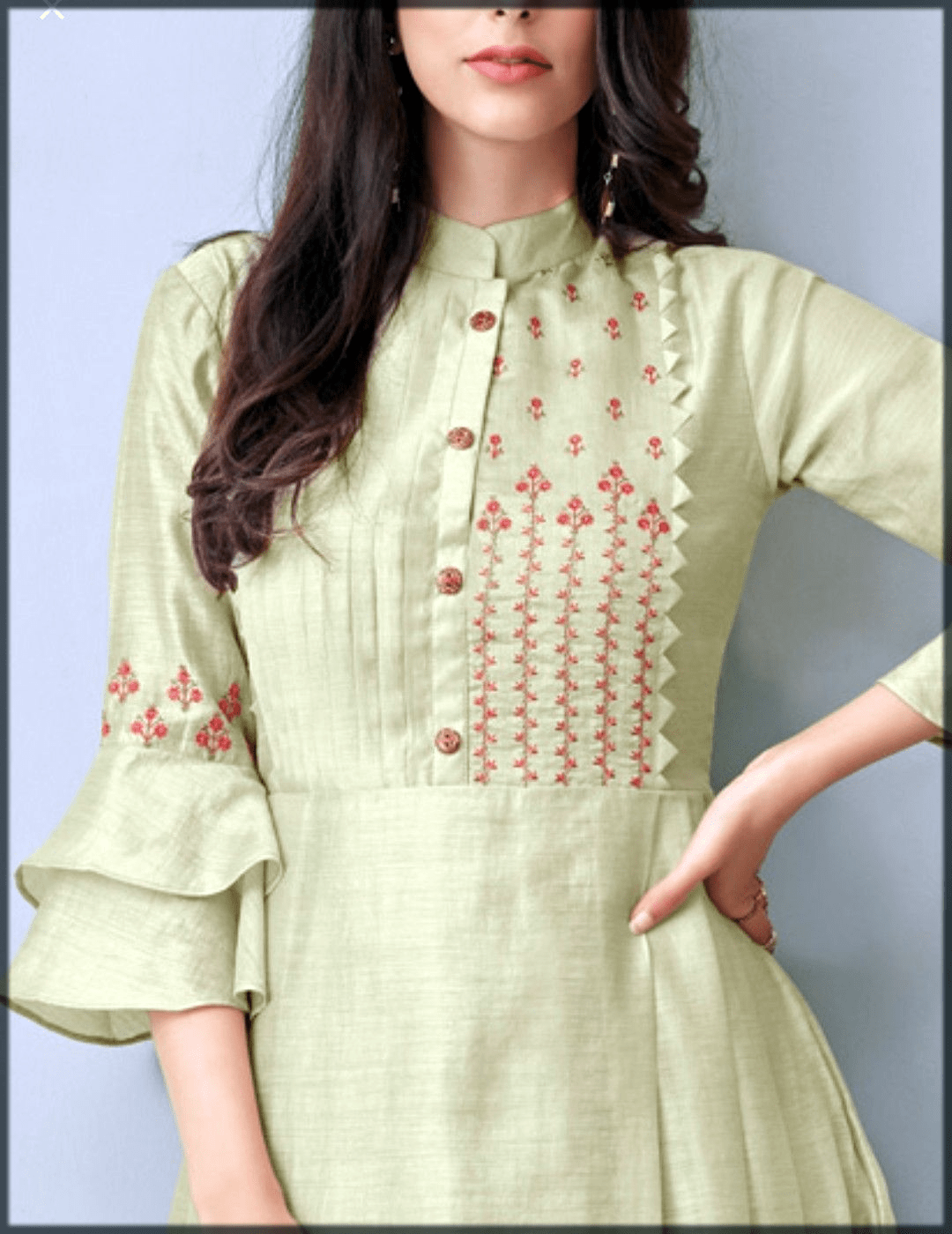 Latest Lawn Dresses Sleeves Designs