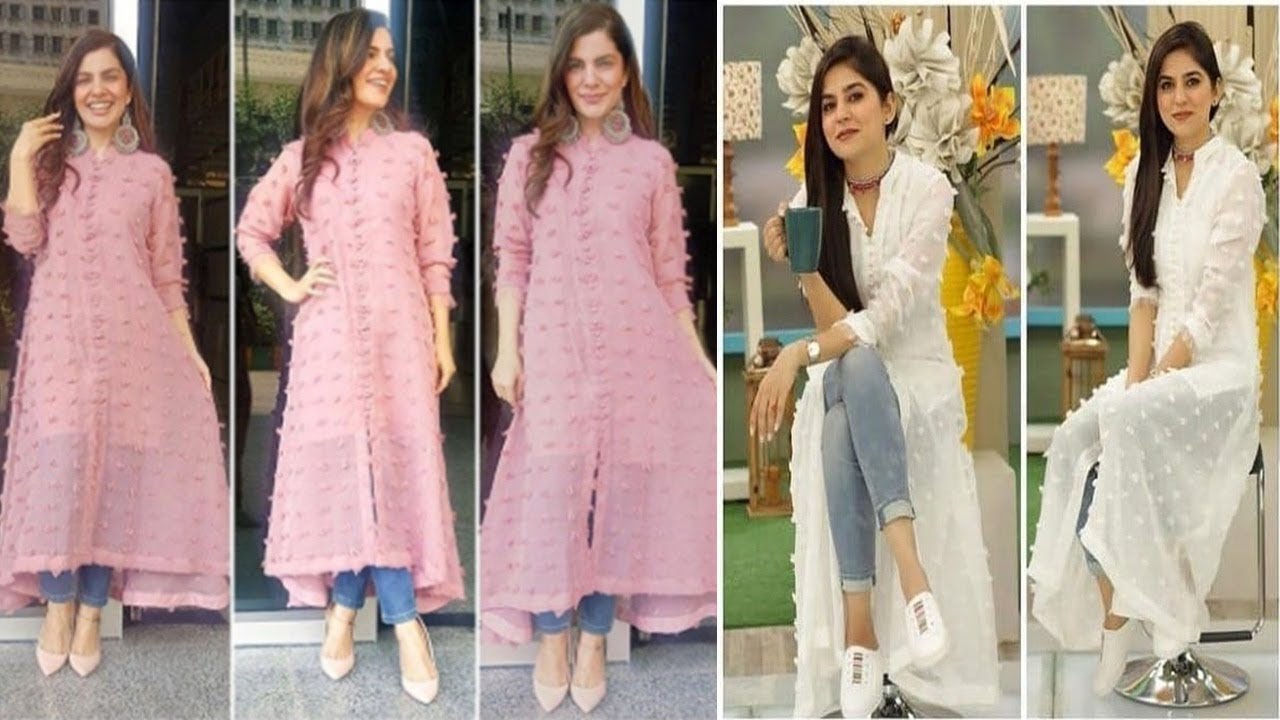 New Trendy Ways to Wear Kurti With Jeans 2021-2022 | FashionGlint-sonthuy.vn