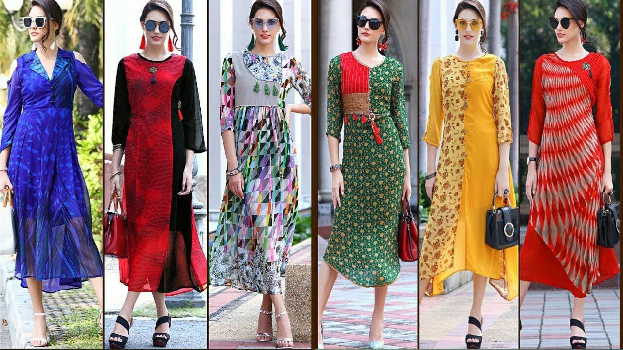 Modern and unique Party Wear Kurti Designs