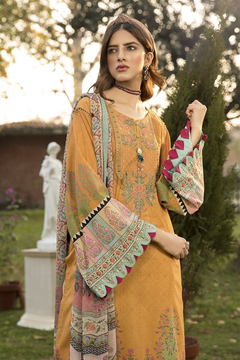 Lawn Dresses Latest Sleeves Designs