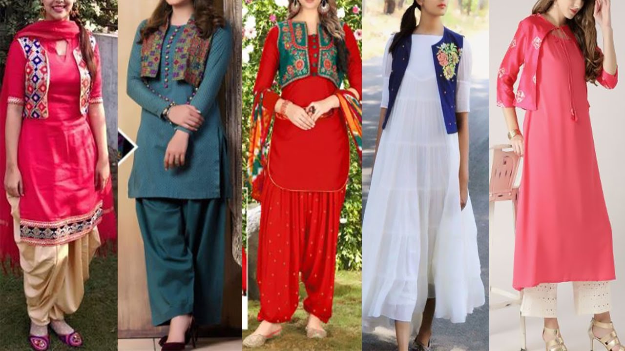 TZU LAUNCH PERFECT PARTY WEAR KURTI WITH JACKET STYLE INDIAN COLLECTION -  Reewaz International | Wholesaler & Exporter of indian ethnic wear catalogs.