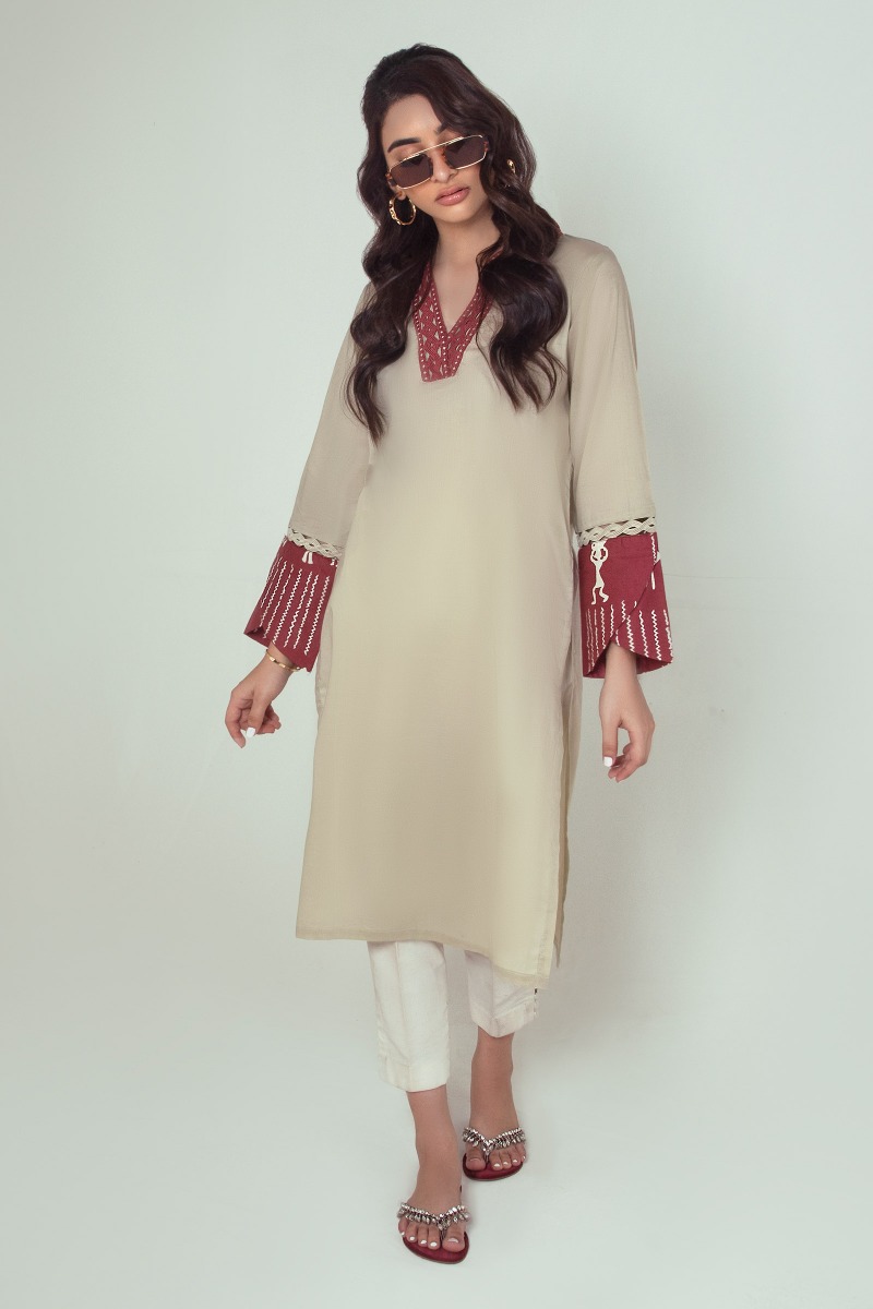 Pakistani Kurti design For Girls