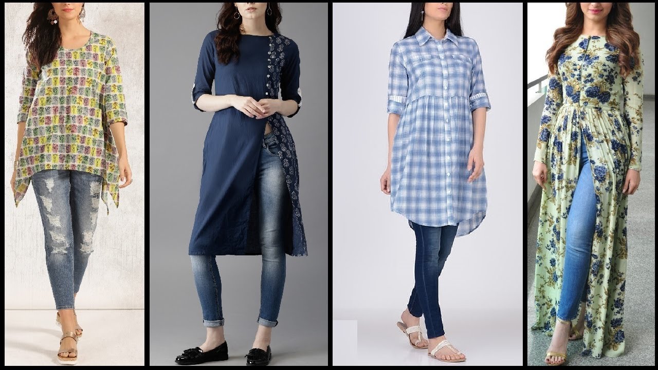 Buy OM SAI LATEST CREATION Designer Slub Cotton Fully Stitched Anarklai  Kurti for Women & Girls on Jeans Palazzo or Skirt (Black, Medium) at  Amazon.in