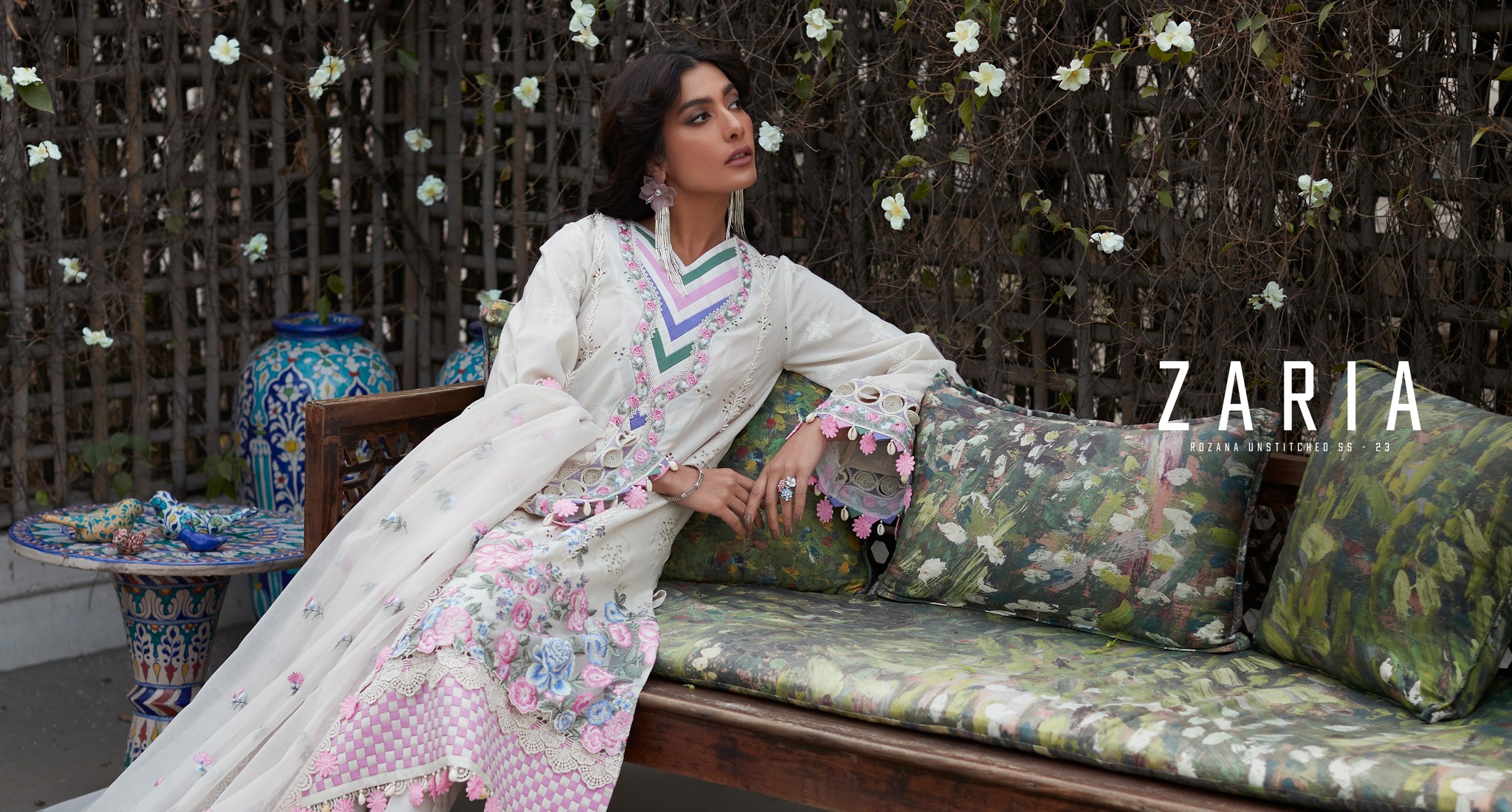 Ethnic by outfitters lawn collection 2023